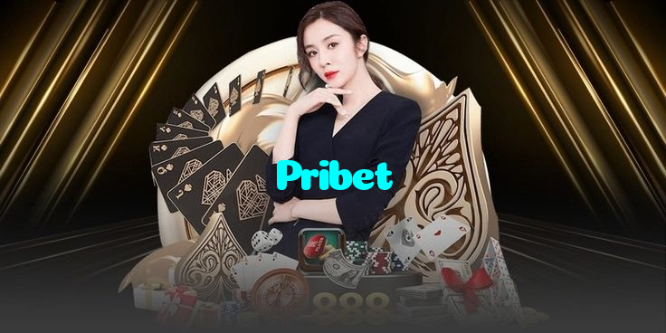 Pribet casino presented on mobile device in Pakistan with slots and live games